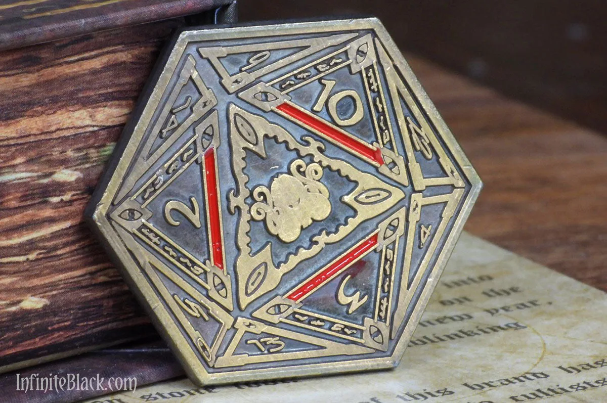 Cthulhu d2 Coin