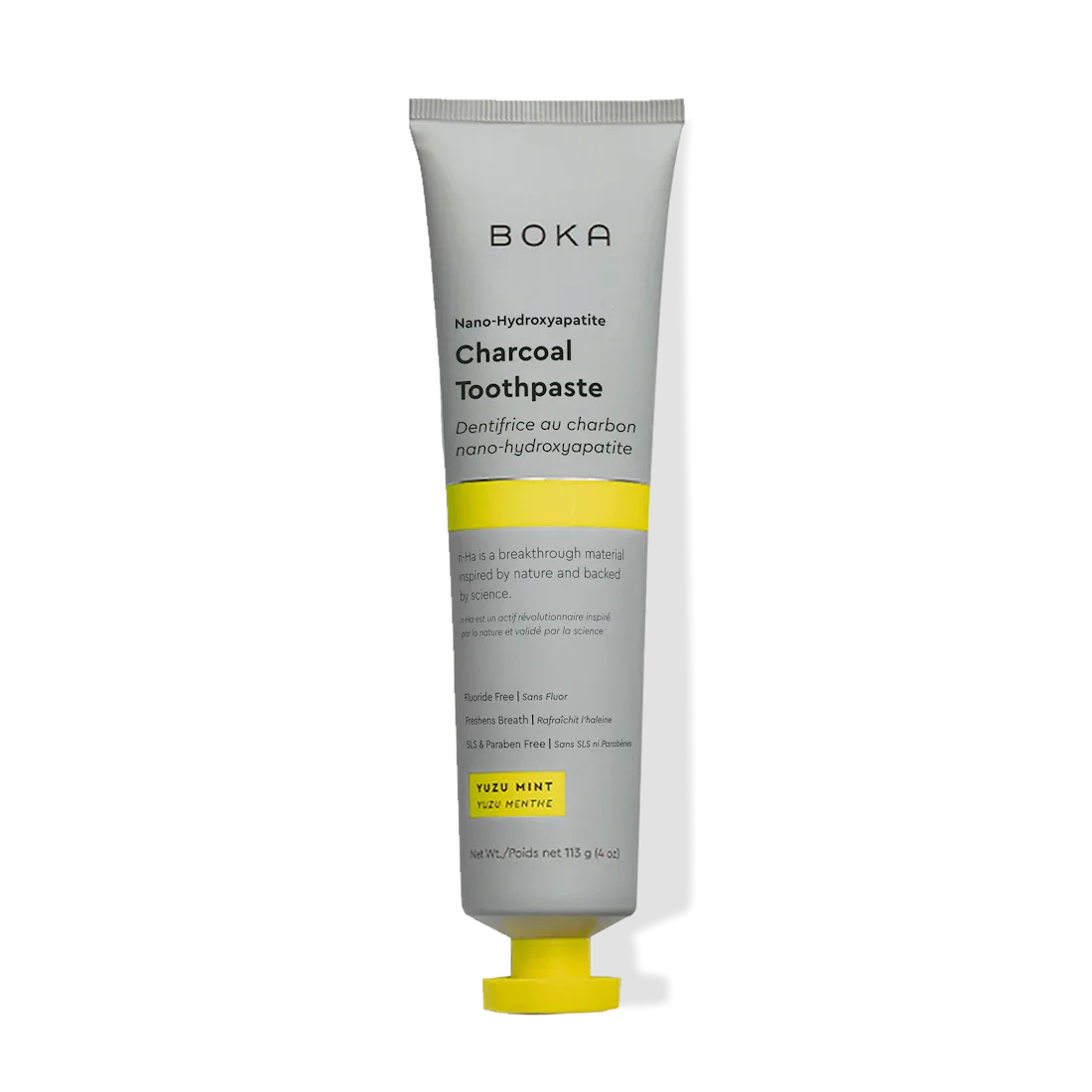 Charcoal Yuzu Mint Nano-hydroxyapatite Toothpaste