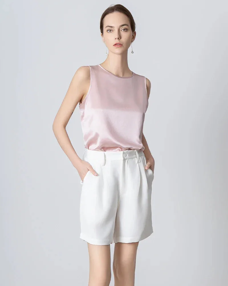 How to Style 40 Momme Silk Bermuda Shorts