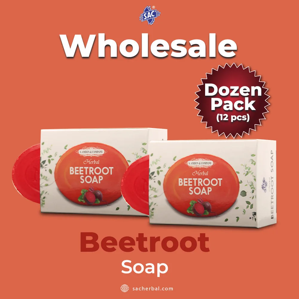 Rote-Bete-Seife 115g Kräuterseife (12er-Pack)