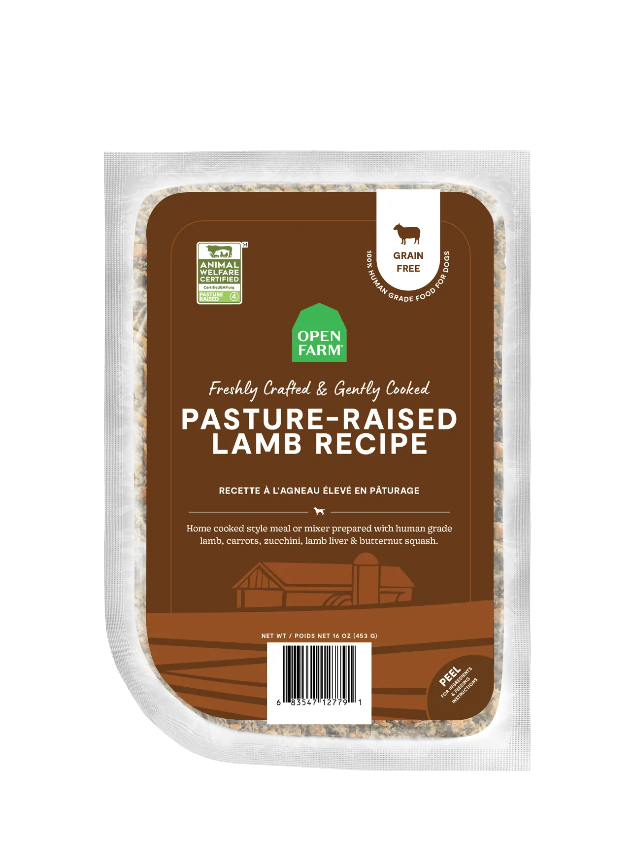 Pasture-Raised Lamb Freshly Crafted Dog Food