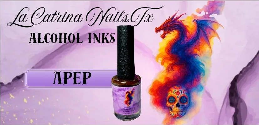 La Catrina Alcohol Inks ~ Apep