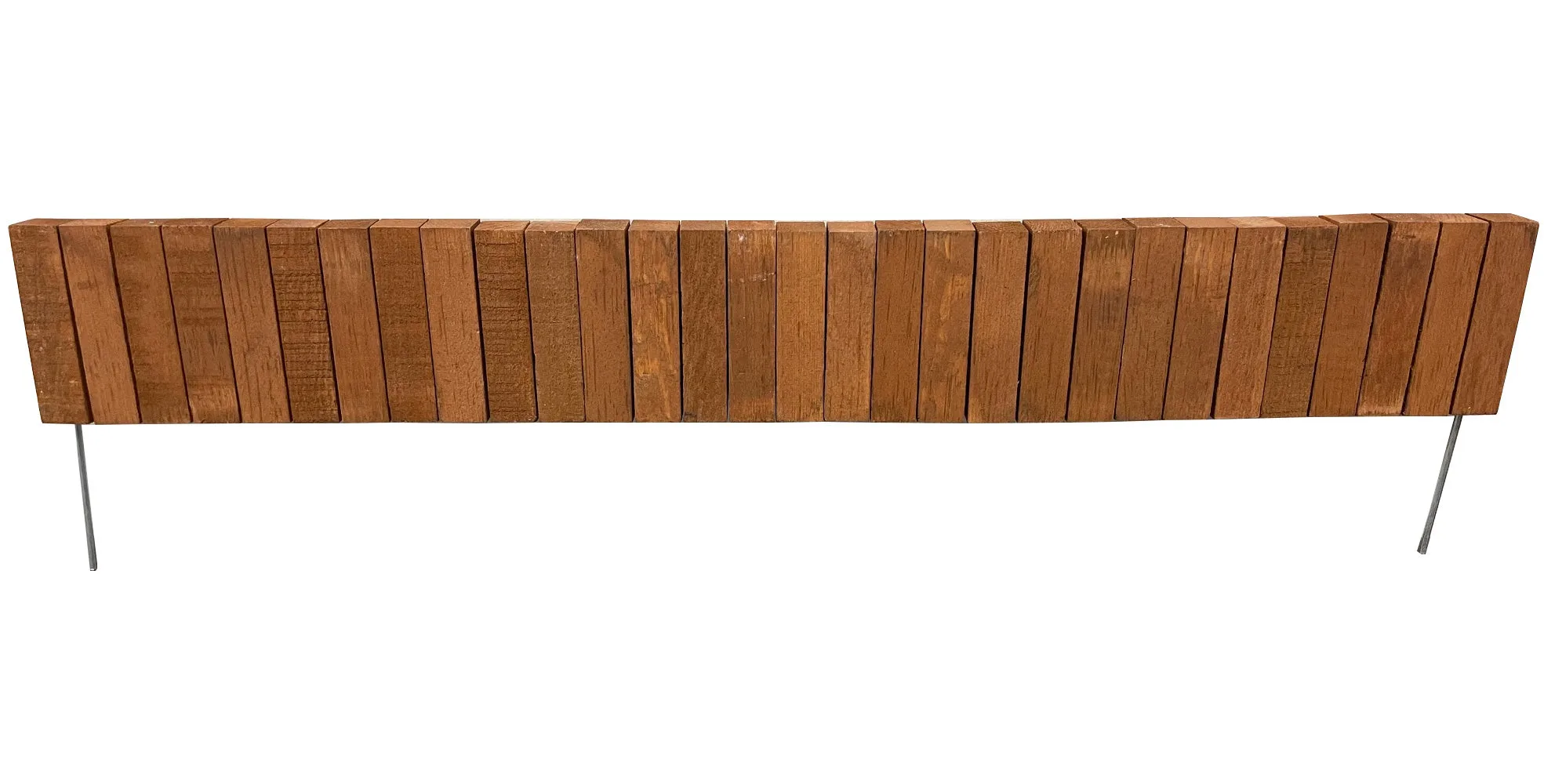 Flexible Brown Wood Edging 30 in x 4 in RC39B