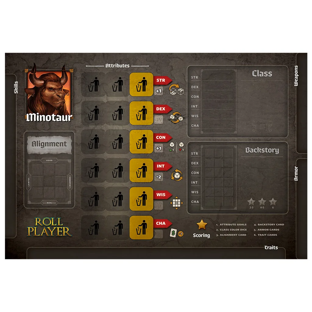 Roll Player: Punchboard promozionale Minotauro