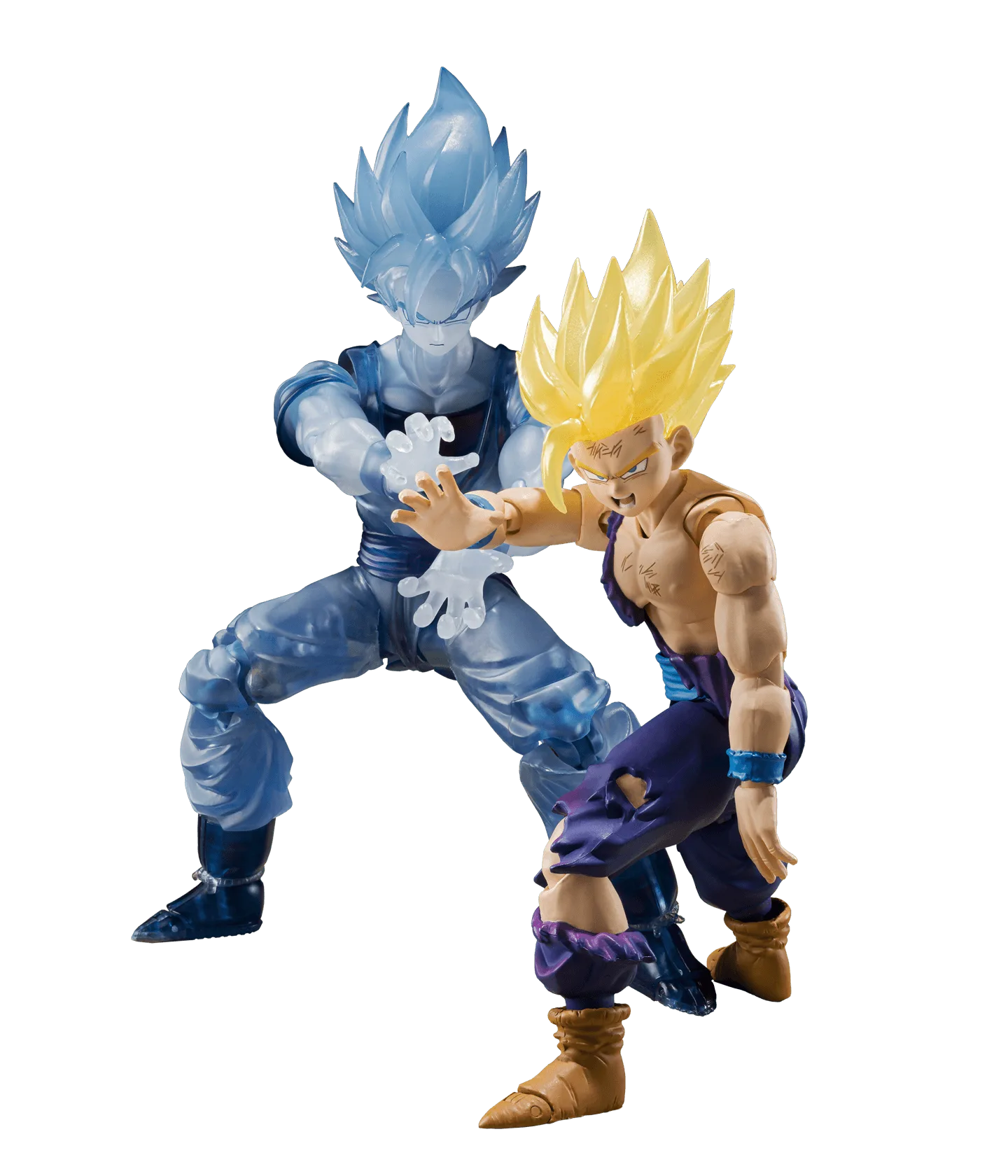 S.H. Figuarts Dragon Ball - Super Saiyan Son Goku and Super Saiyan 2 Son Gohan - SDCC 2023 Exclusive