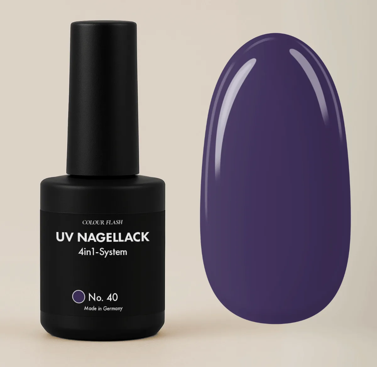 UV Nagellack No. 40 (4in1, 10ml)