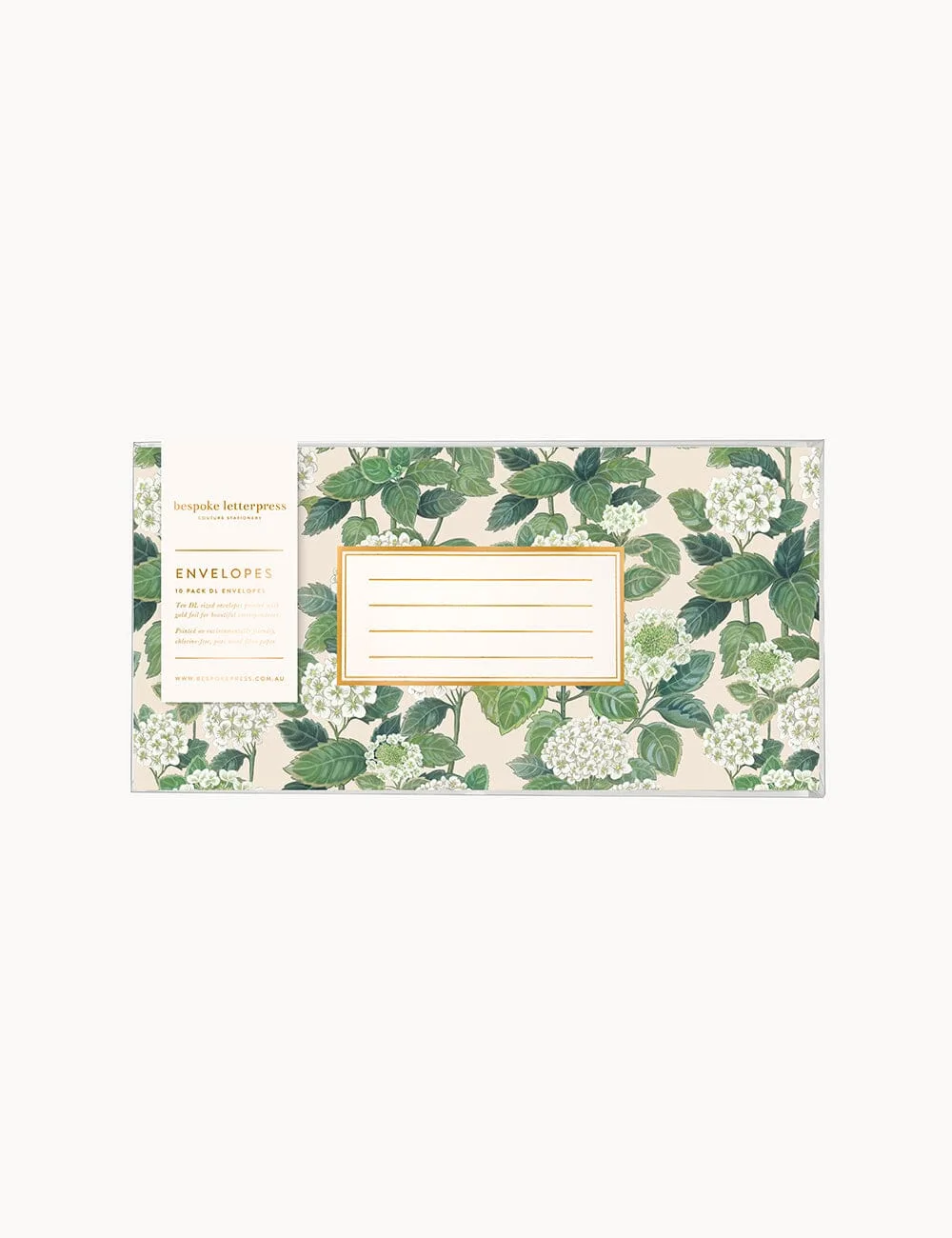 Hydrangea 10 Pack DL Envelopes