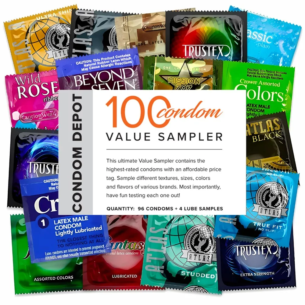 1000 Condom Value Pack (Bulk Case)
