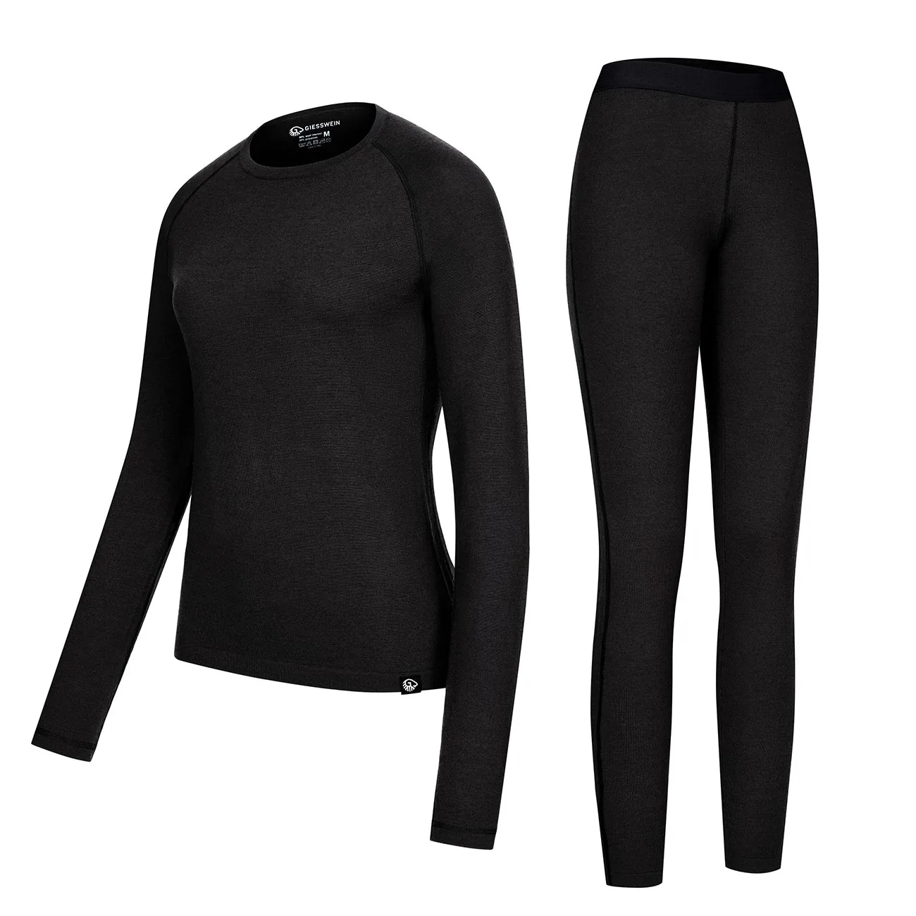 Conjunto térmico Merino mulher: camadas para dias frios