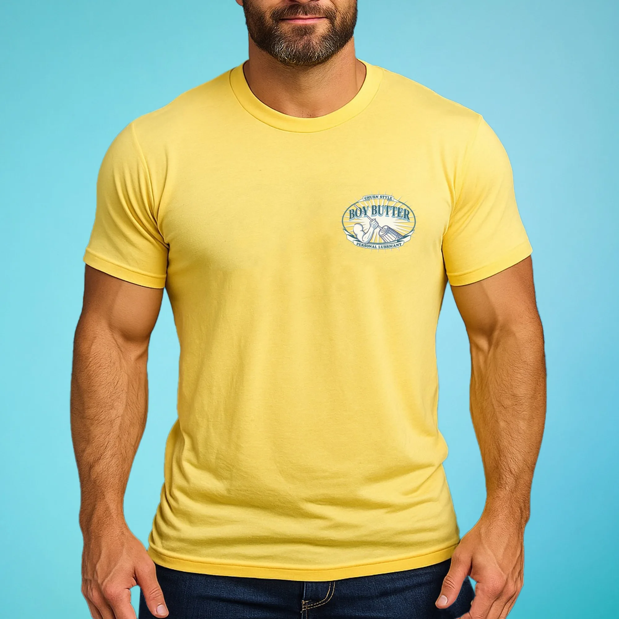 Boy Butter Classic Yellow Tshirt