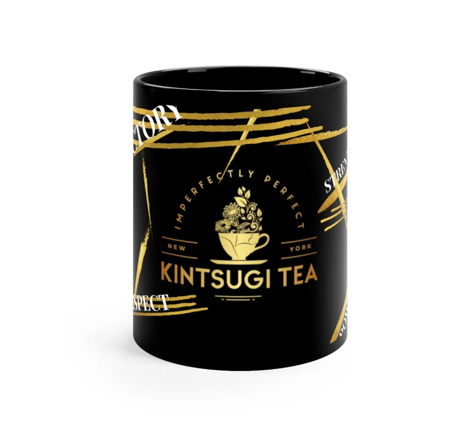 Black mug 11oz