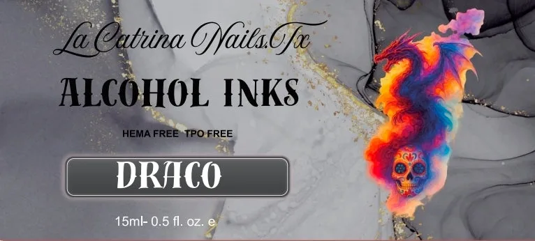 Dragon vs Draco Alcohol Ink: ¿Qué tono de nail art encaja?