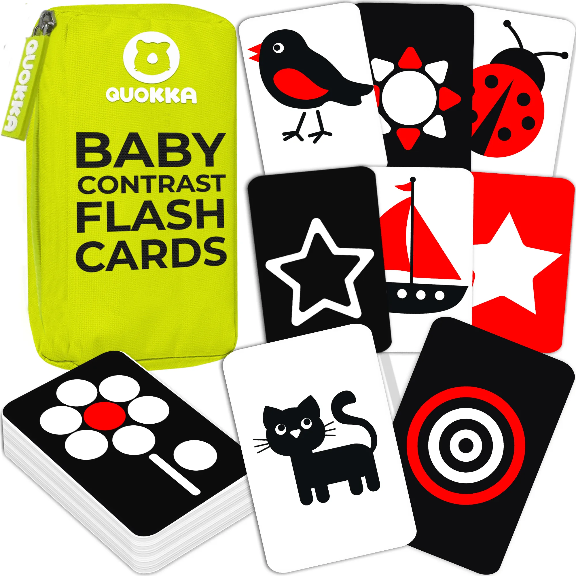 How to Use Contrast Flash Cards for Newborn Visual Development