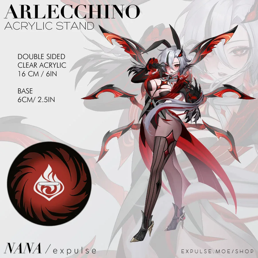 Comment exposer votre stand Genshin Impact Arlecchino