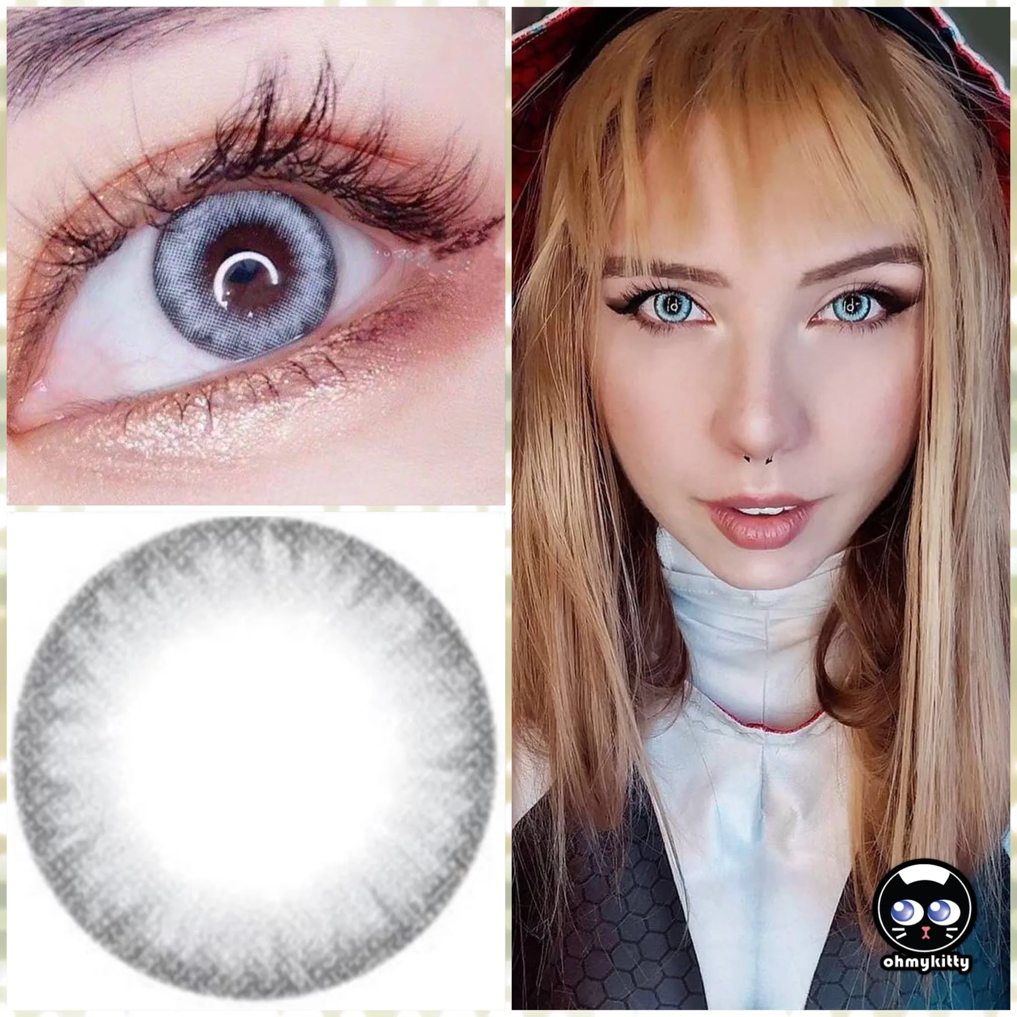 Colores de lentillas círculo para cada tono de piel