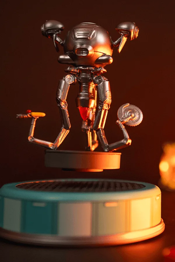 Fallout Floating Mr Handy Figurine