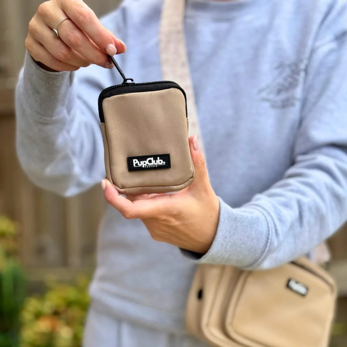 Dog Treat Pouch - Tan (Wholesale)