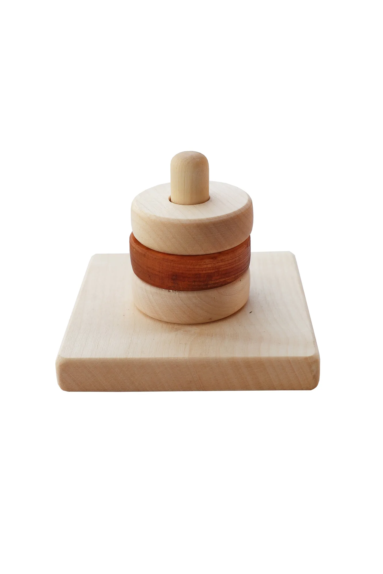 vertical stacking toy - Montessori