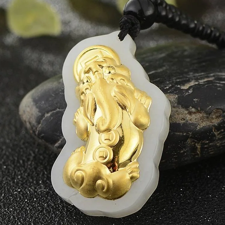 Golden Pixiu Hetian Jade Prosperity Necklace Review: Trekt het echt rijkdom aan?