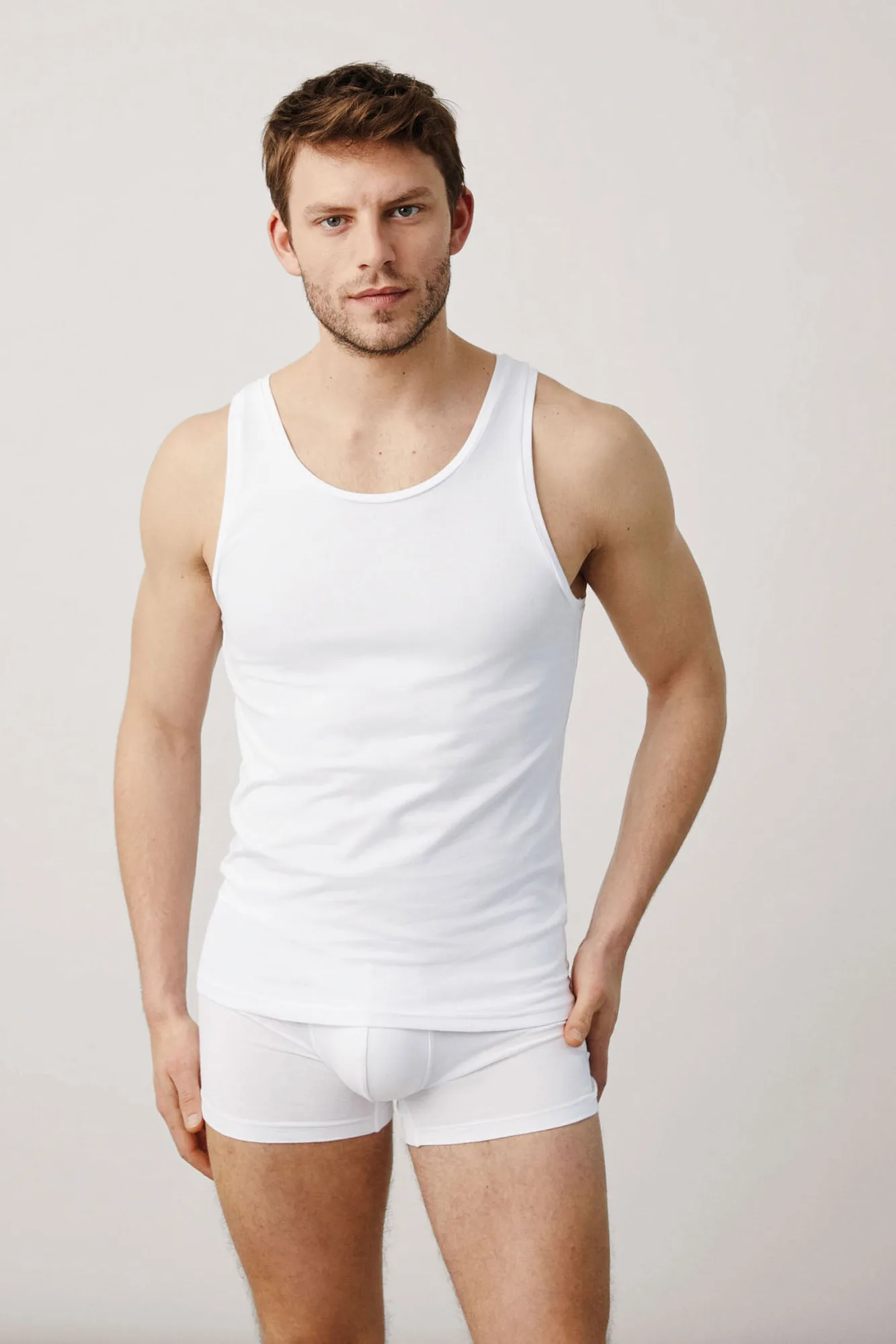 Camiseta interior tirantes blanco