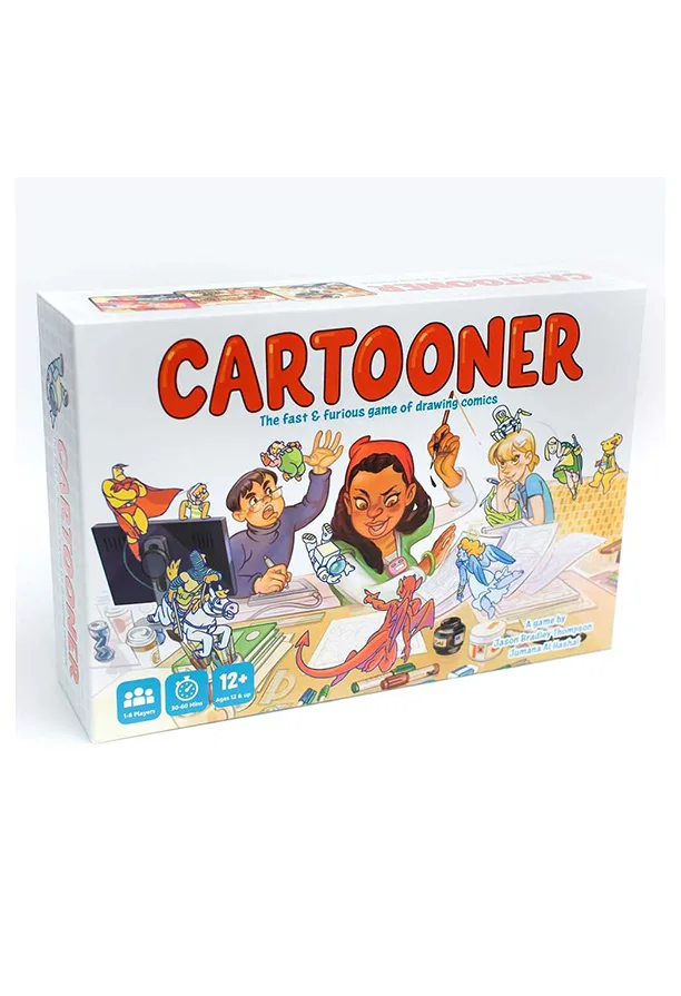 Règles et guide de mise en place du jeu Cartooner