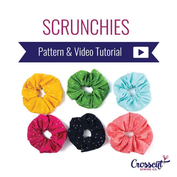How to Sew a Scrunchie with a Beginner Pattern