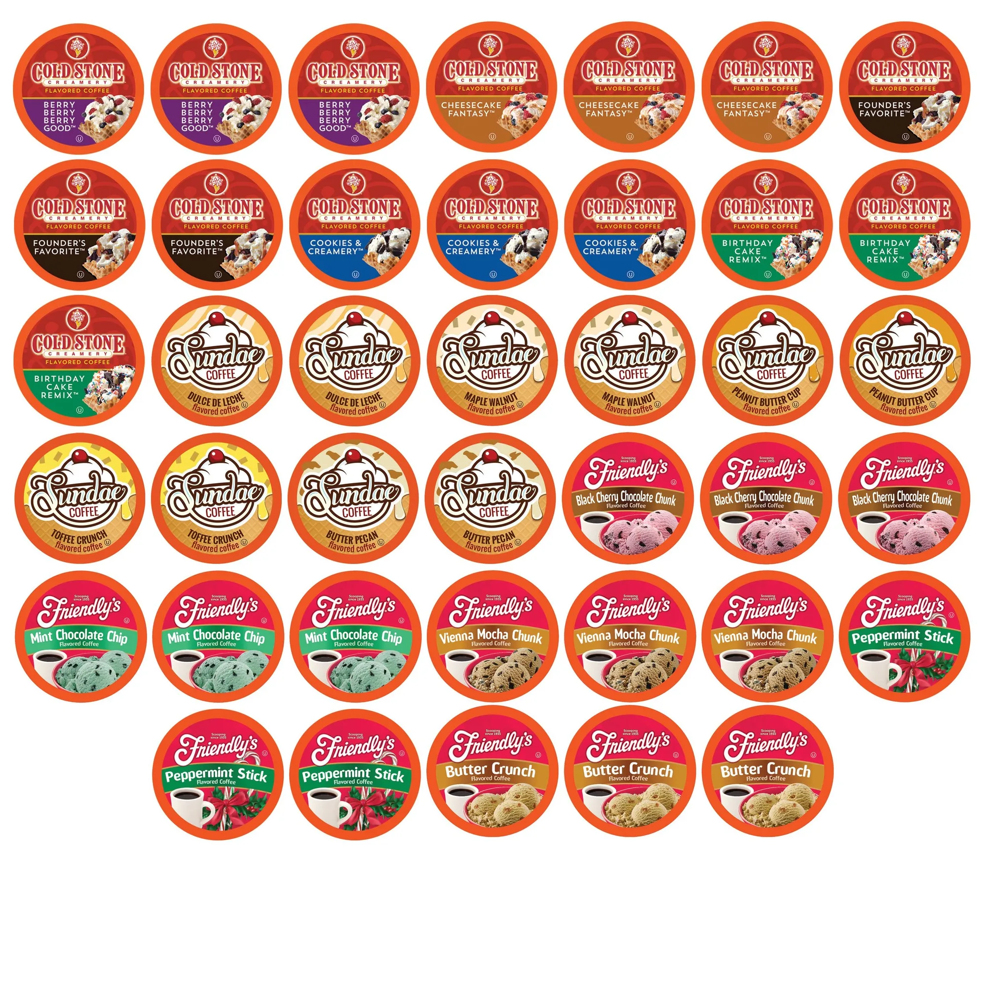 トゥーリバーズコーヒーアイスクリームフレーバーコーヒーポッドバラエティパック