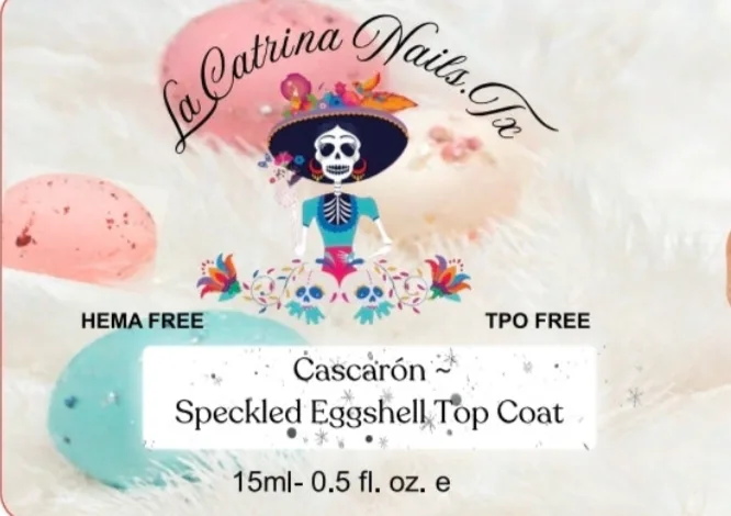 Cascarón ~ Capa superior de cáscara de huevo ~ Esmalte de gel sin HEMA ni TPO