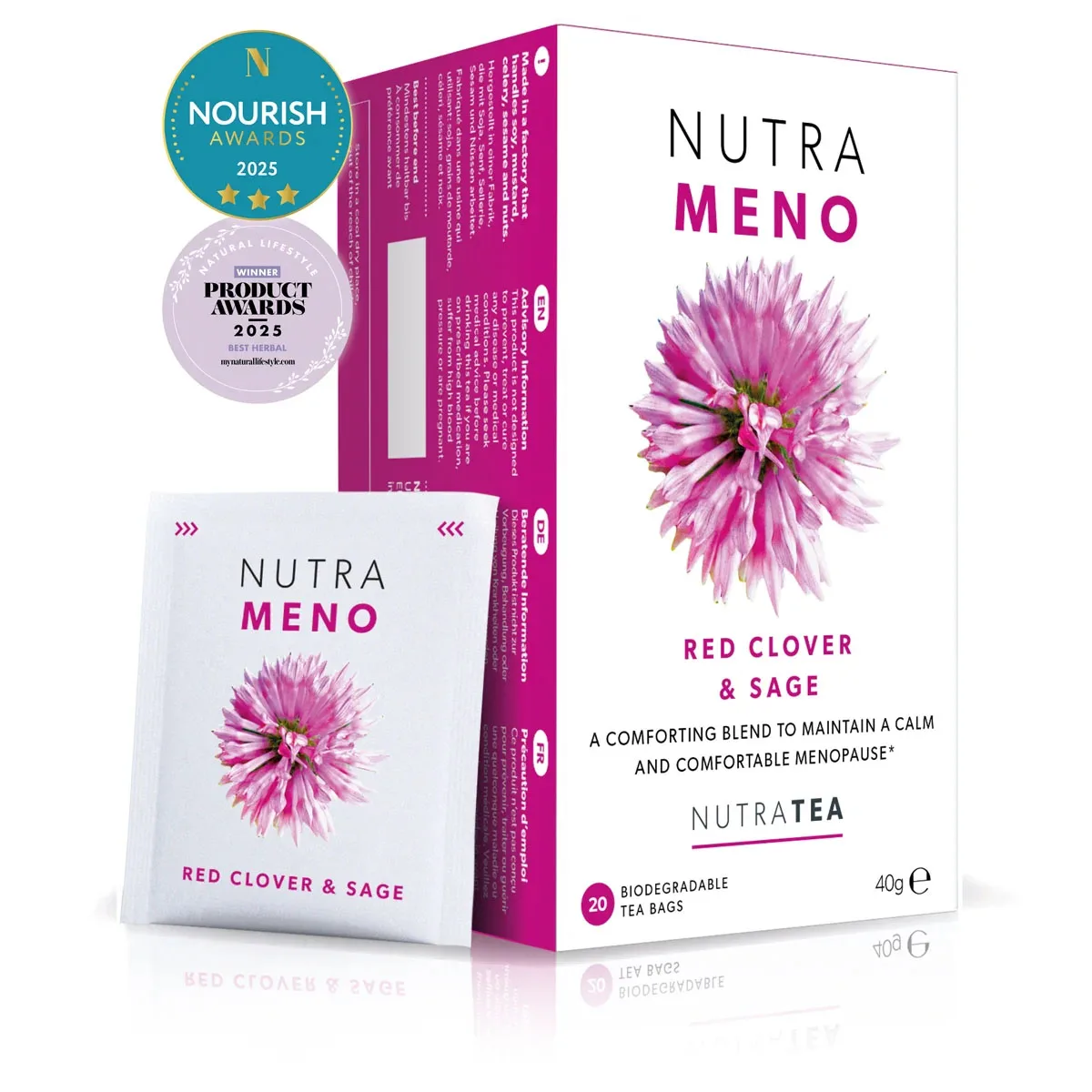 أسئلة شائعة عن شاي NutraMeno لانقطاع الطمث