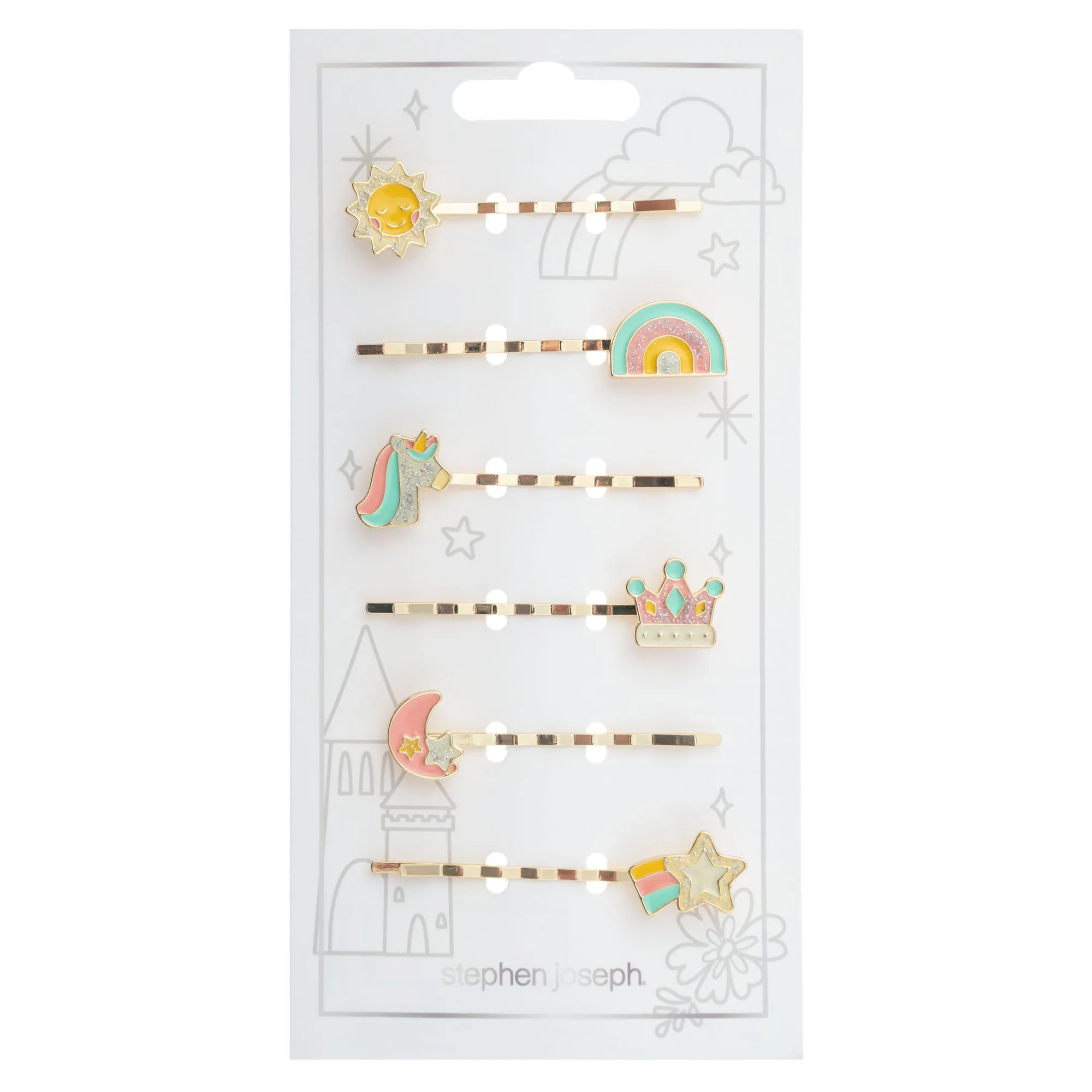 Enamel Hair Pins