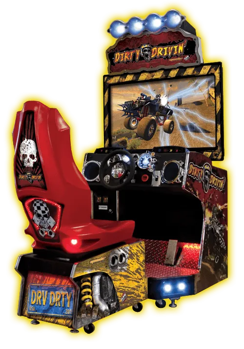 Dirty Drivin 42" Arcade Driving Game