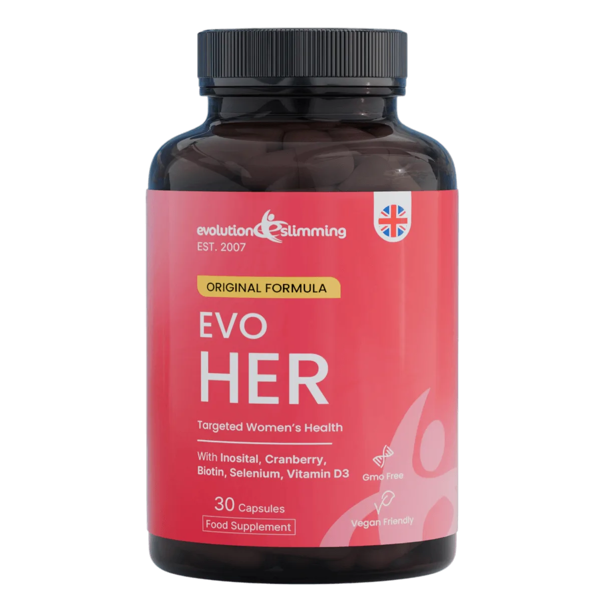 EvoHer Women's Health Capsules | Hormone Balance & Vitality Support