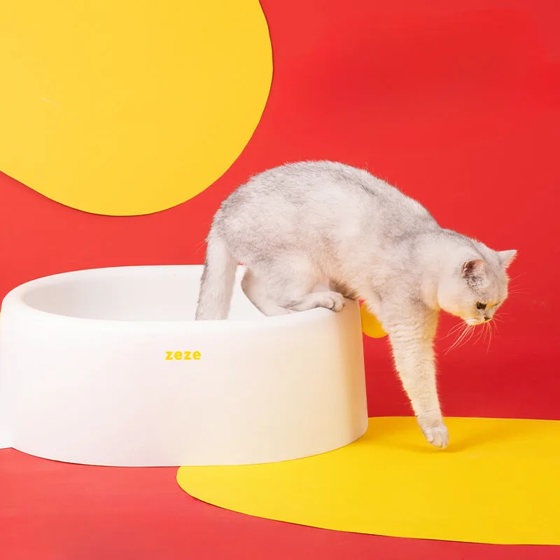 Zeze Opened Cat Litter Pan with Handle