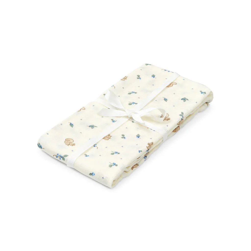 Swaddle - GOTS - Blueberries