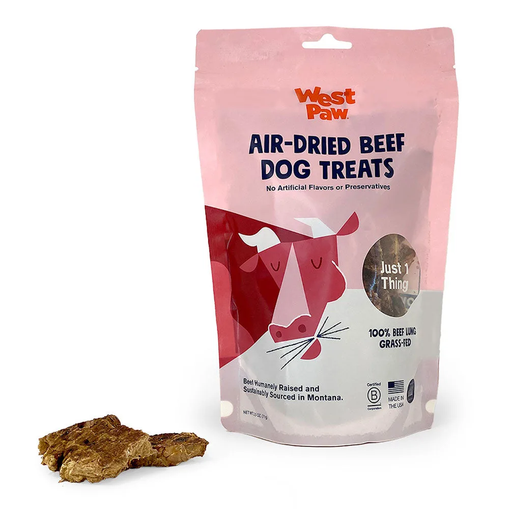 West Paw Air Dried Beef Lung: Gezonde hondensnack