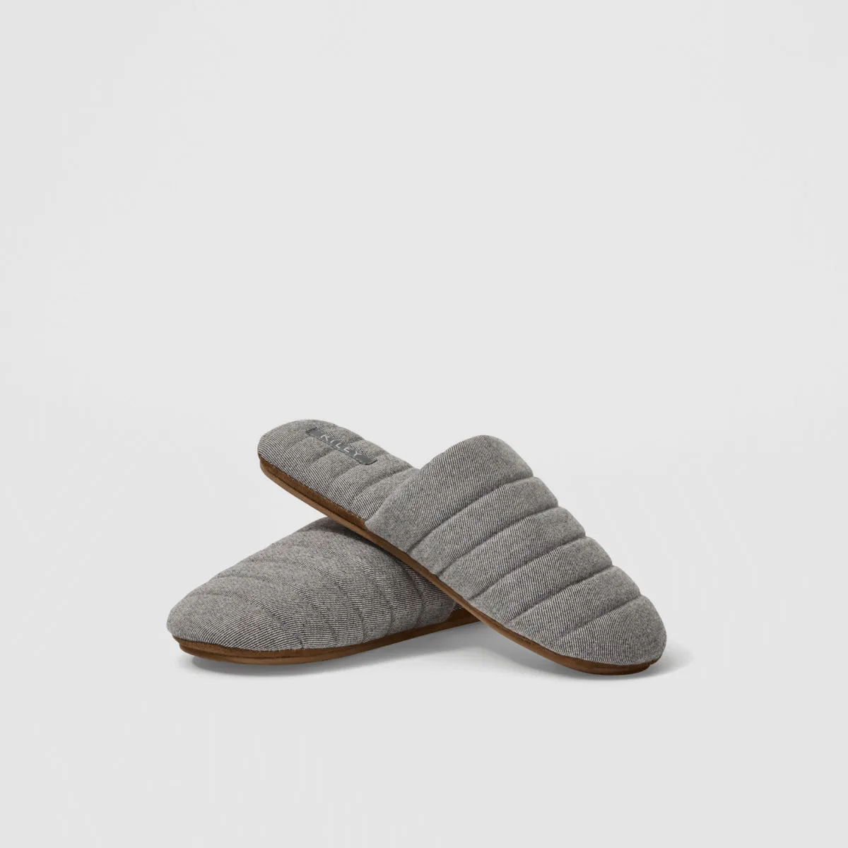 Pantufas de Sarja de Algodão