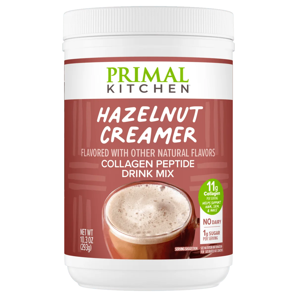 No Dairy Hazelnut Collagen Creamer