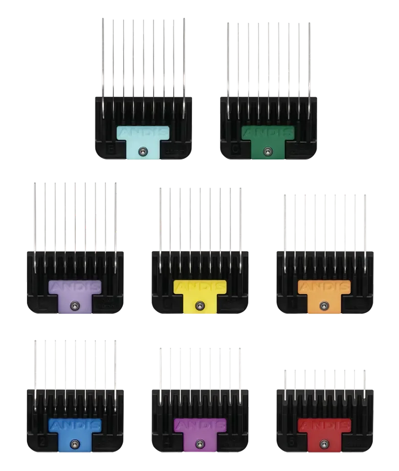 8PC Narrow Guide Comb Set