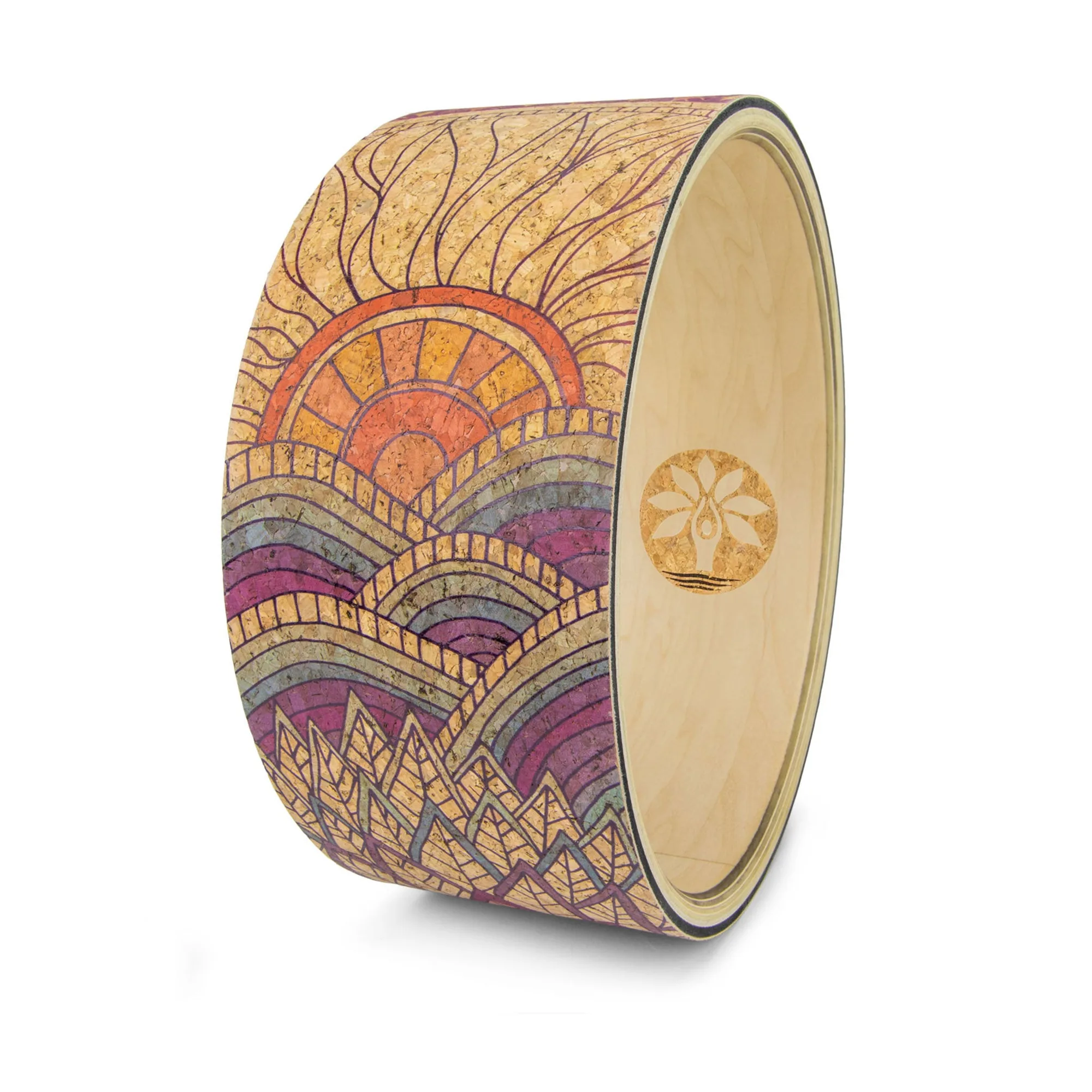 rueda de yoga de corcho Mountain Magic
