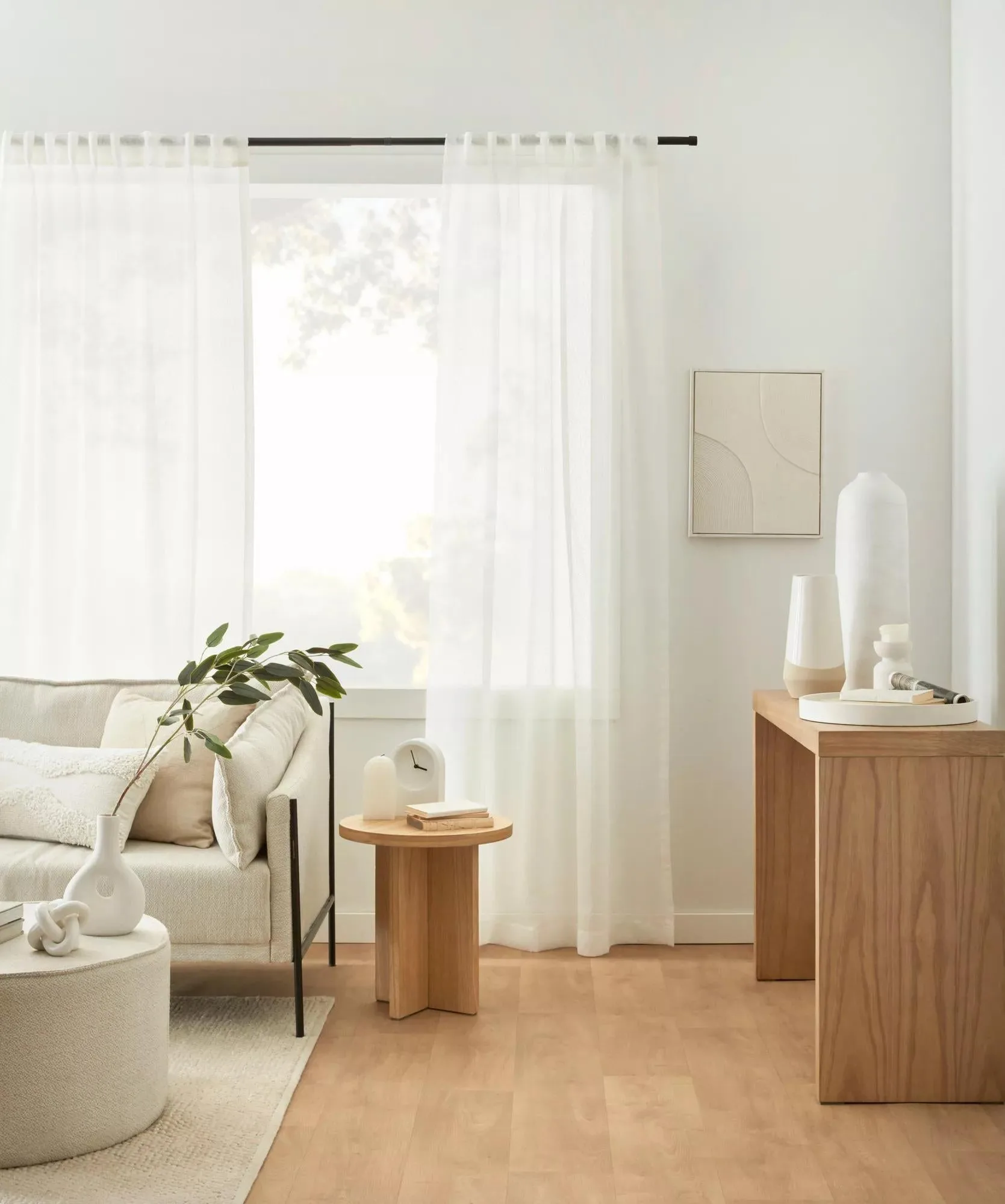 Amedea Boucle Sheer Curtain