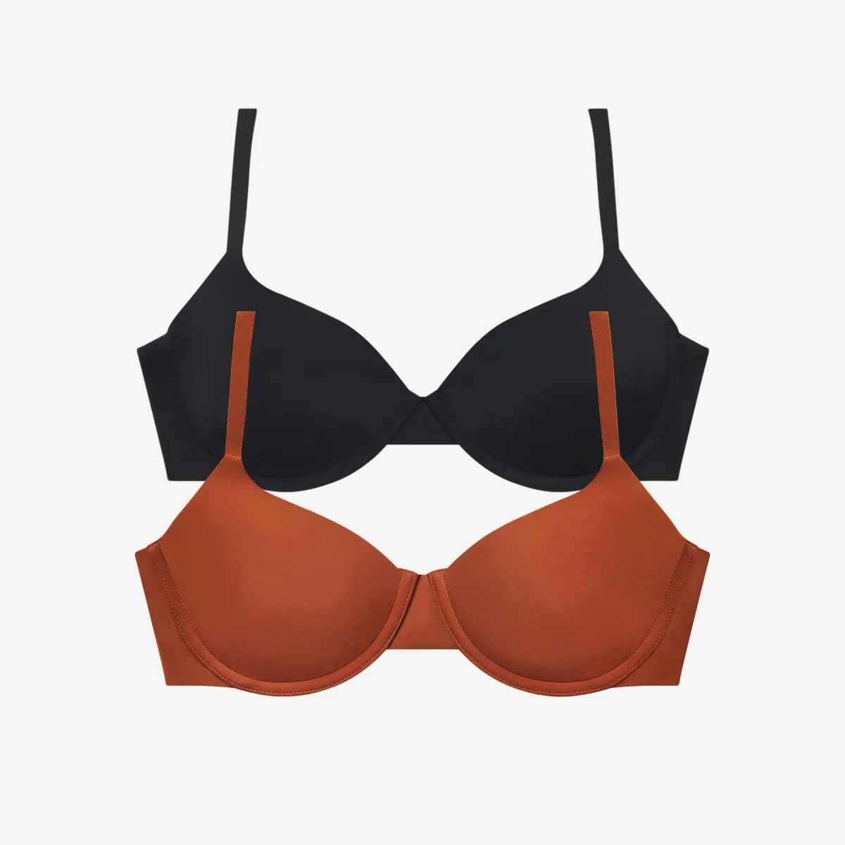 Sujetador liso para camisetas (pack de 2): cómo llevarlo bajo prendas blancas