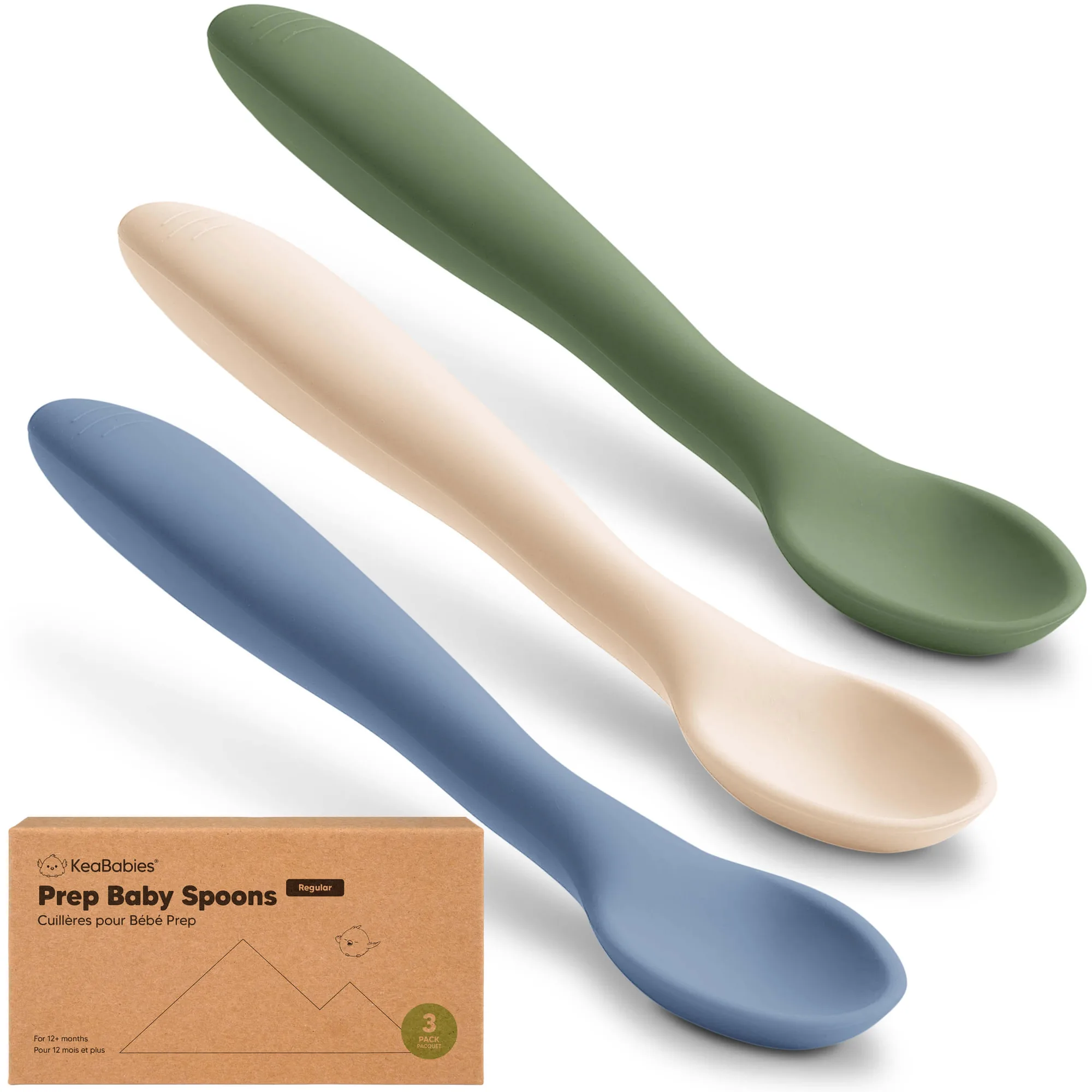 3-Pack Prep Baby Lepels