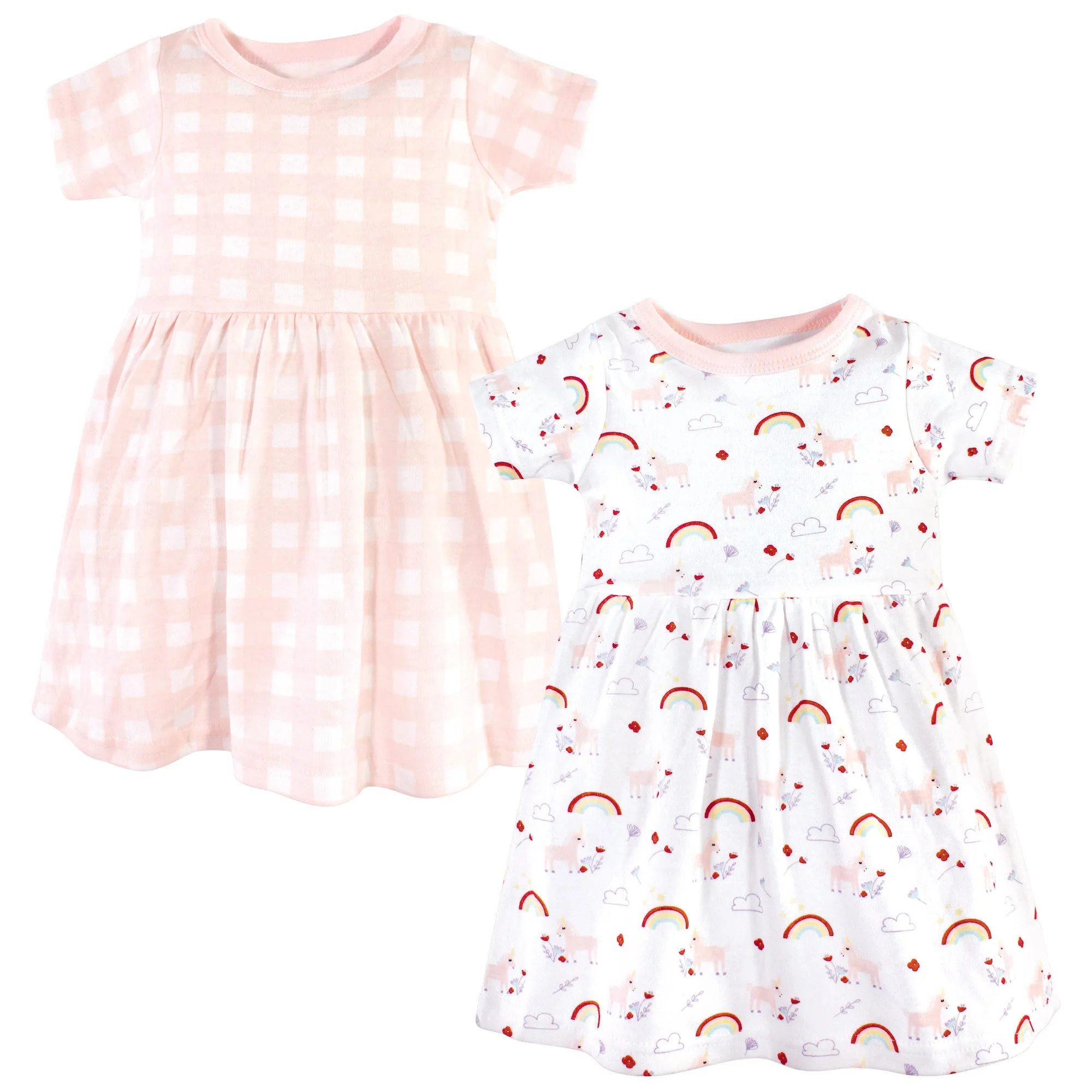 Luvable Friends Cotton Dress, Unicorn