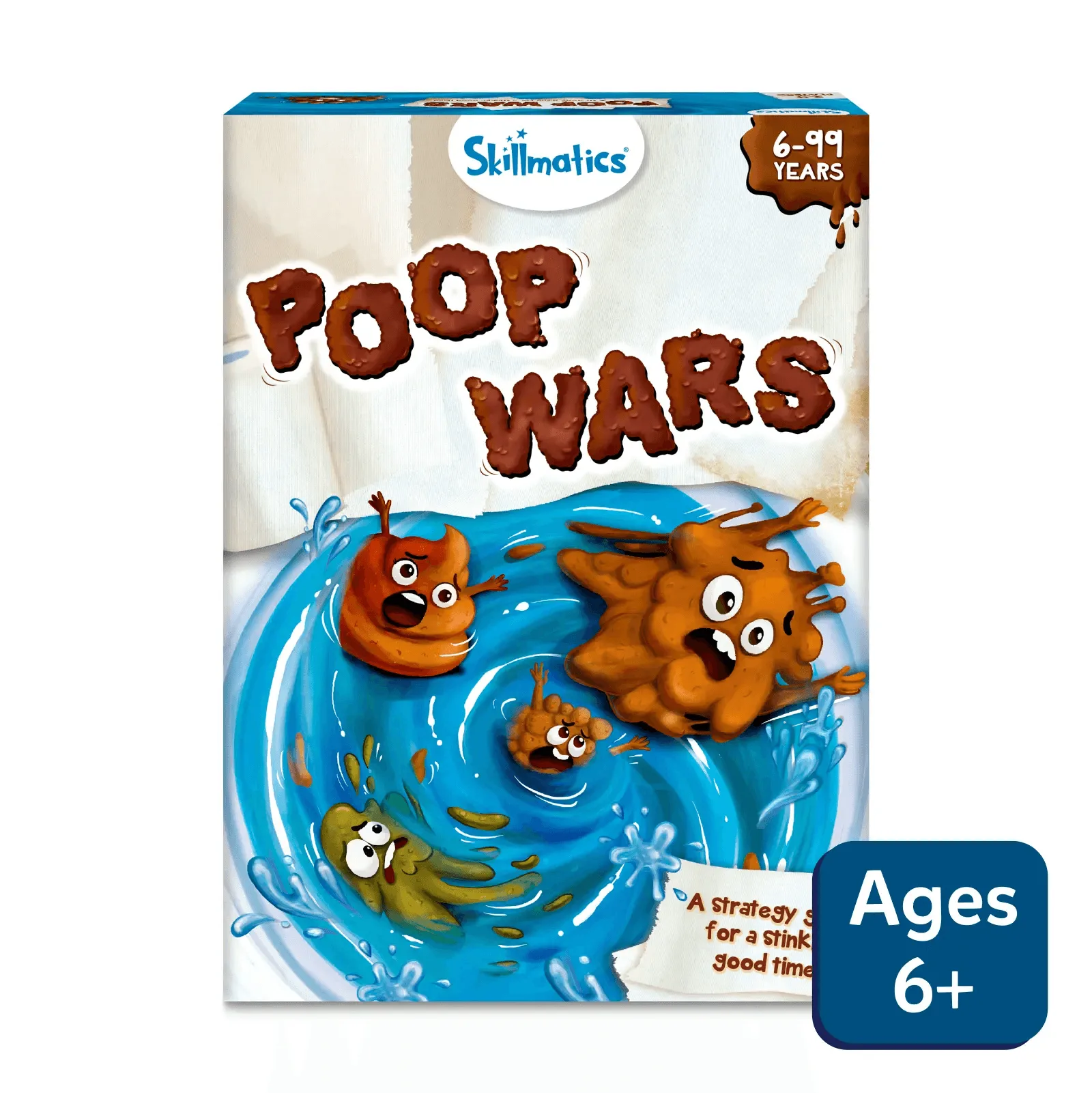 Poop Wars Kartenspiel: Lustiges Partyspiel für Kinder