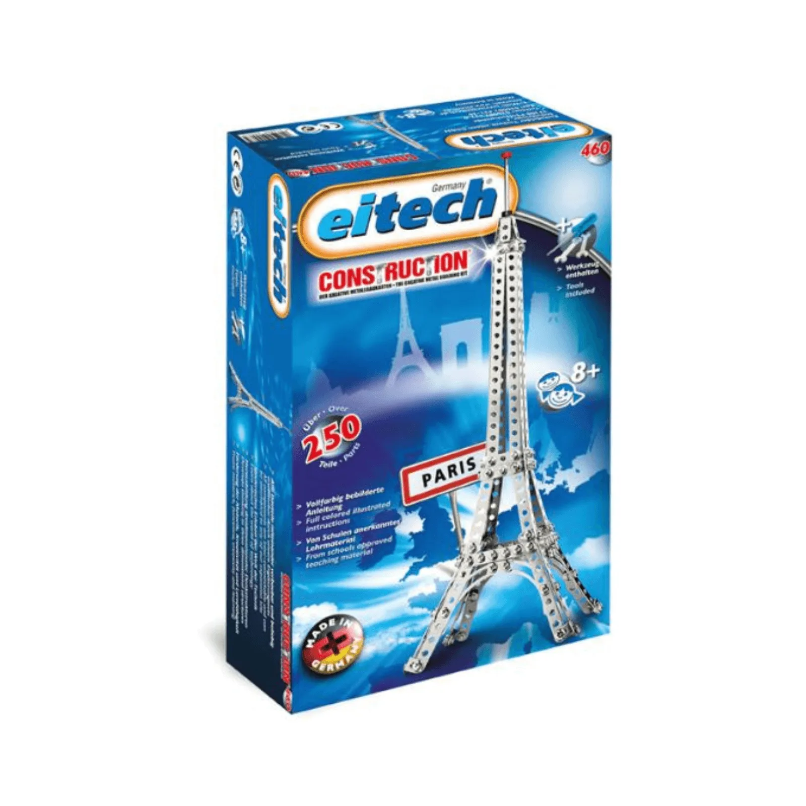 Como construir uma Torre Eiffel miniatura com peças eitech