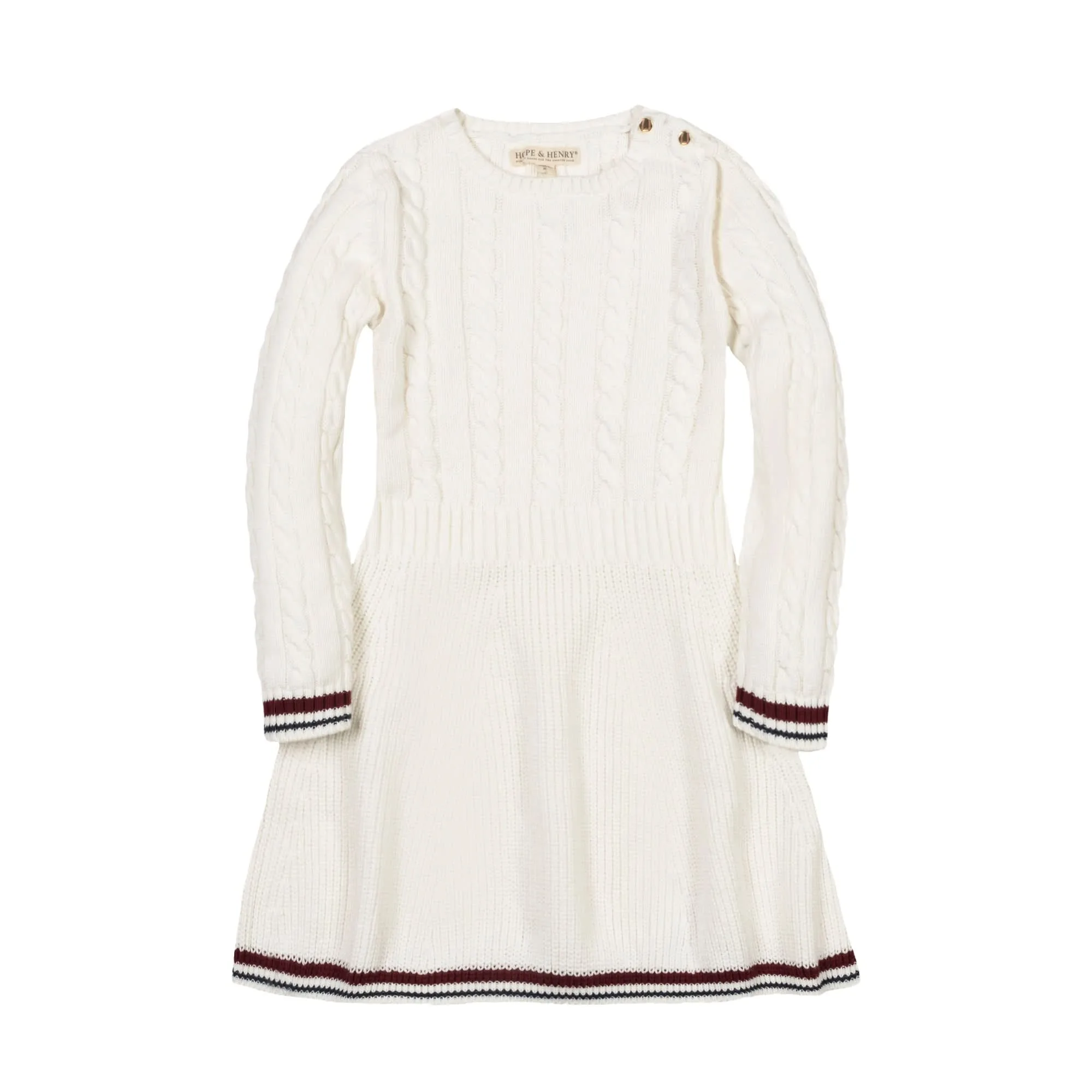 Organic Schoolgirl Sweater Dress - Baby