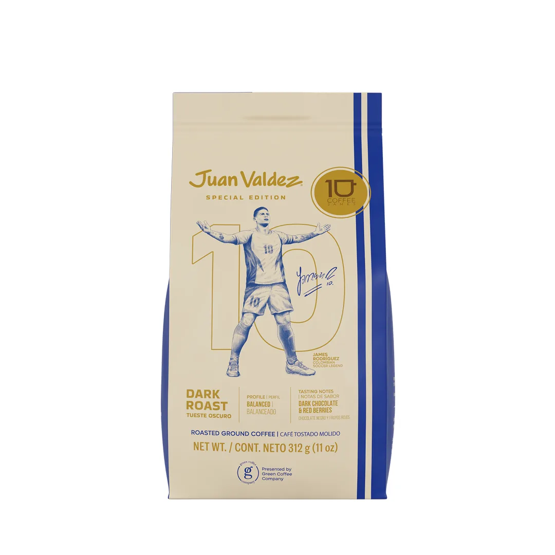 James Rodríguez Sonderedition Dunkle Röstung gemahlen 11 oz