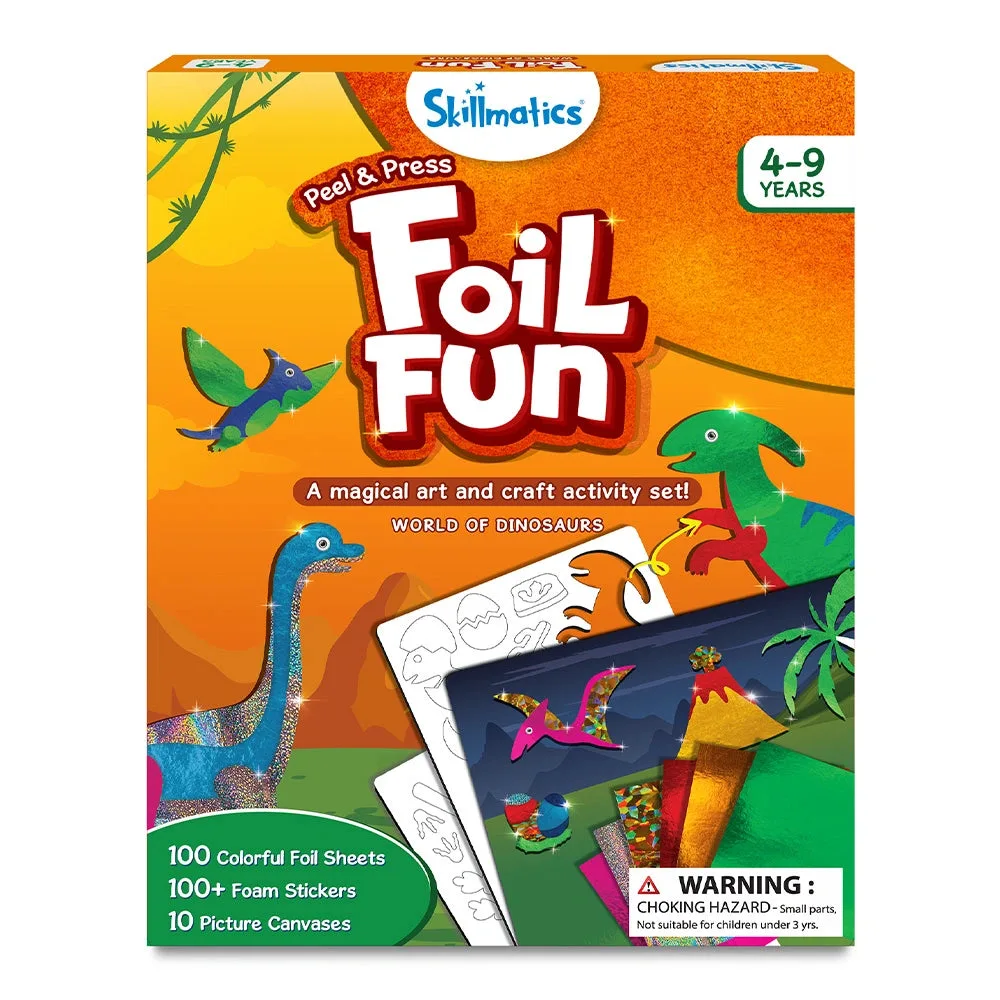 Foil Fun Dinosaurs vs Dress Up: Which Kit for Ages 4-9?