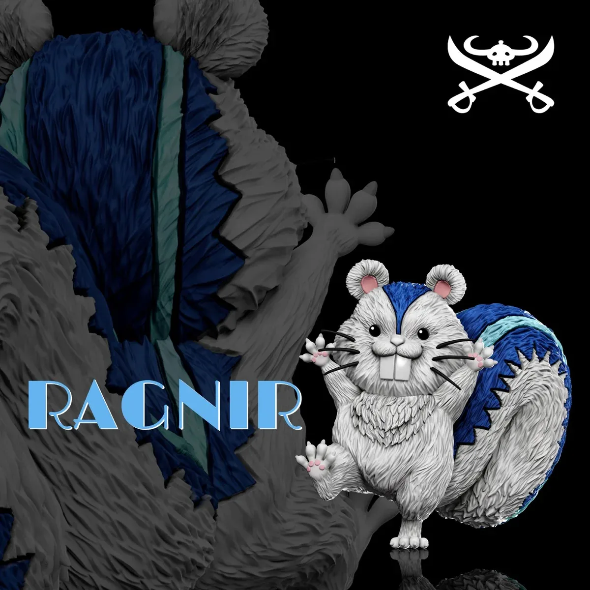 Ragnir - Estatua de resina de ONE PIECE - A Plus Studios