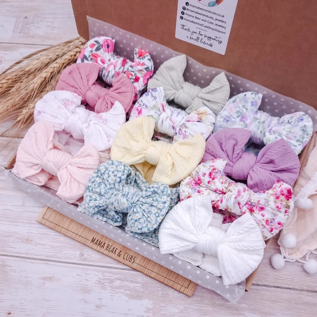 How to Style Floral Bow Headbands for Baby Girls